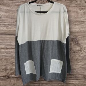 Coeur De Vague 2 tone longsleeve shirt